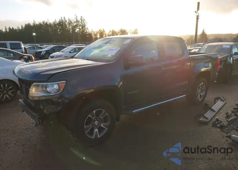 2018 Chevrolet Colorado Z71 из США, поврежденный, VIN 1GCGTDEN6J1137294